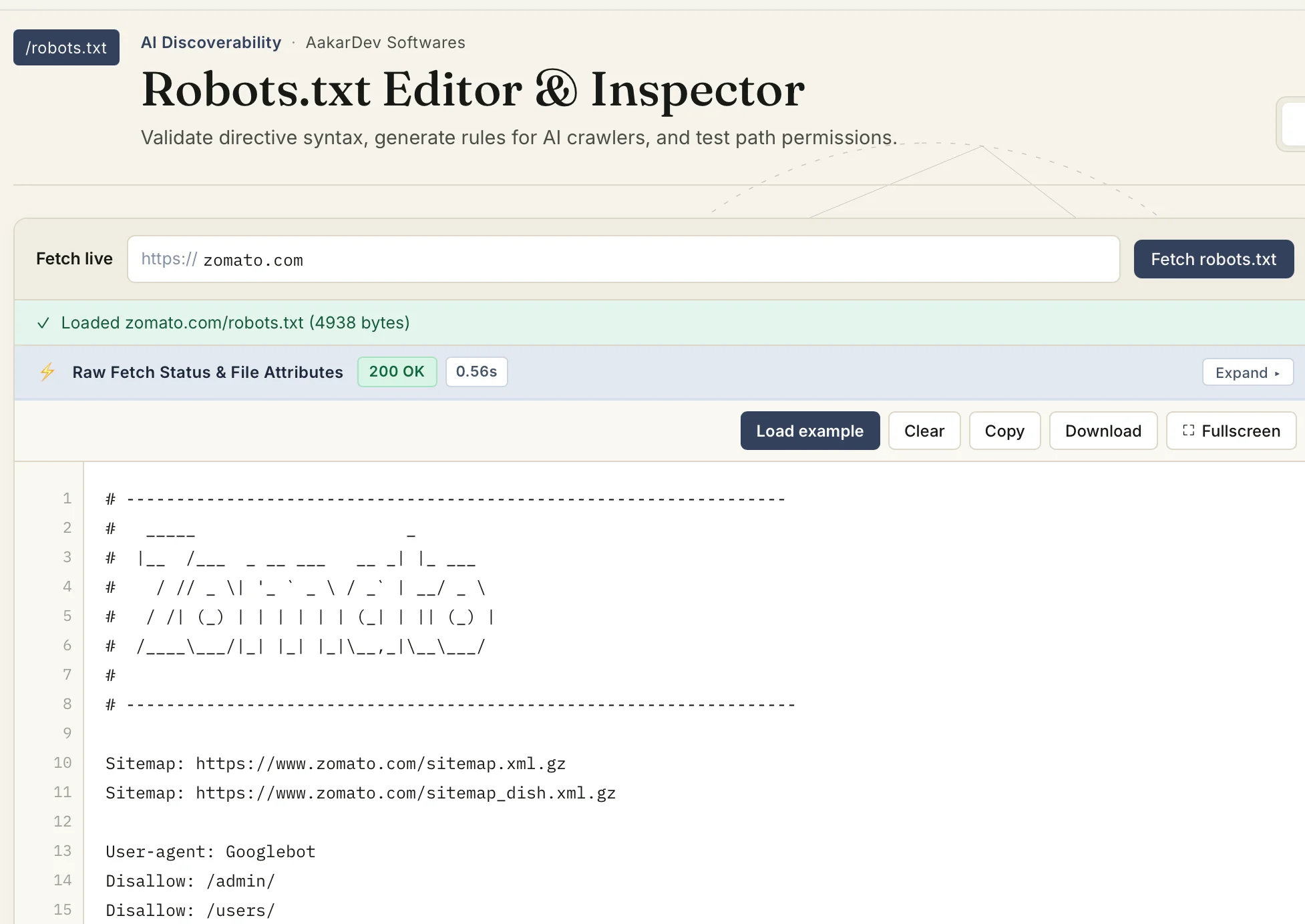 Comments syntax in robots.txt